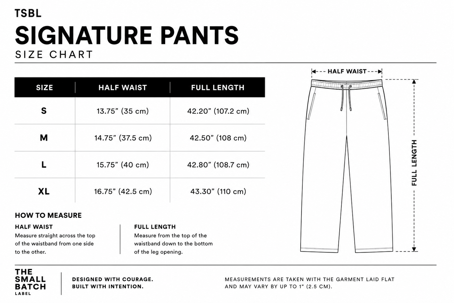 TSBL Signature Pants