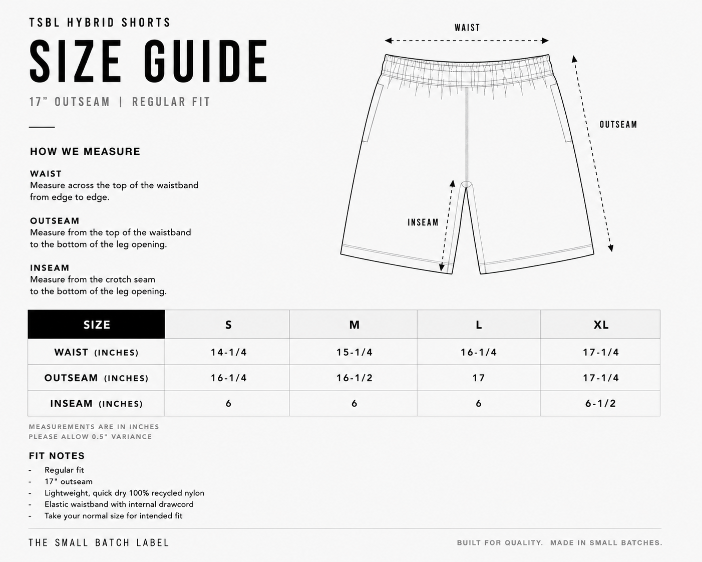 TSBL Hybrid Short